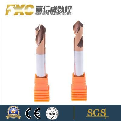 Solid Tungsten Carbide Spot Drill with Tialn Spotting Tool