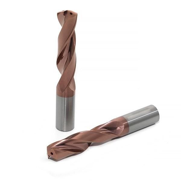 USG High Quality Solid Carbide 3xd Twist Drill for Steel D4.8*28*D6*66