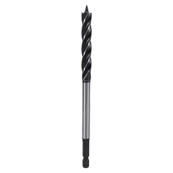 1 Set of 6 Hexagonal Shank Extended Woodworking Drill Set
