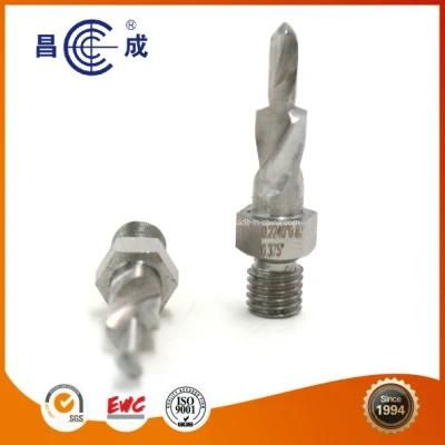 M42 High Speed Steel Twist Step Drill Bit with Threaded Shank