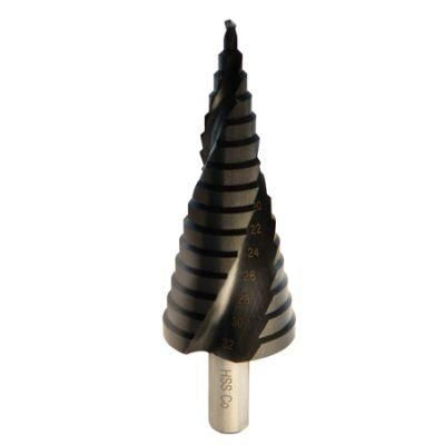 Premium Grade M35 Cobalt 4-35mm Step Drill Bit for Stainless Steel and Hard Metal