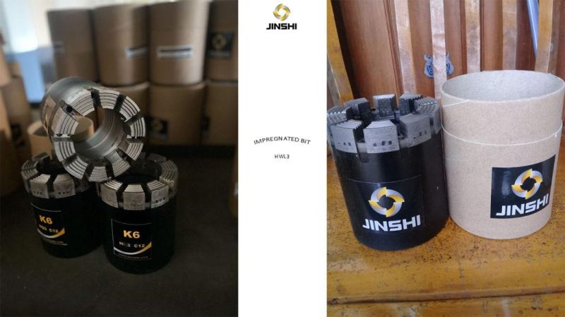 Fast and Durable Cutting Diamond Core Bit for Mineral Drilling with High Recovery Efficiency