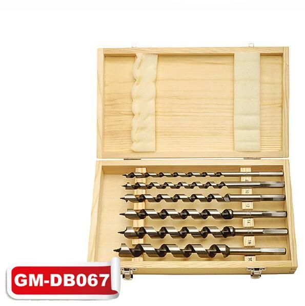 6PCS Black and White Wood Auger Bit Set (GM-dB067)