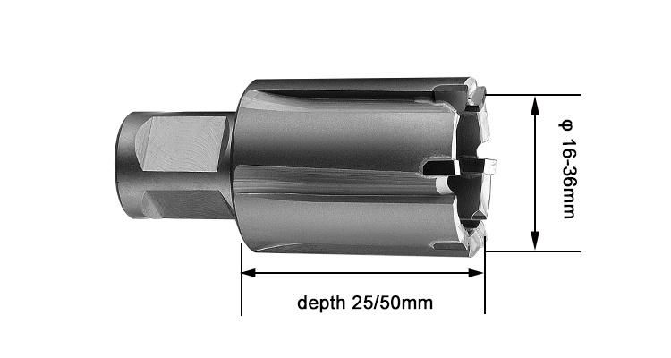 Chtools Weldon Shank Tct Rail Cutter Rail Core Drill