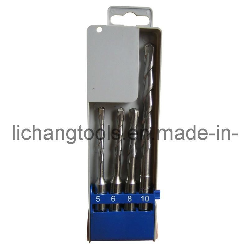 Masonry Drill Bits with Sandblasting and Plastic Box