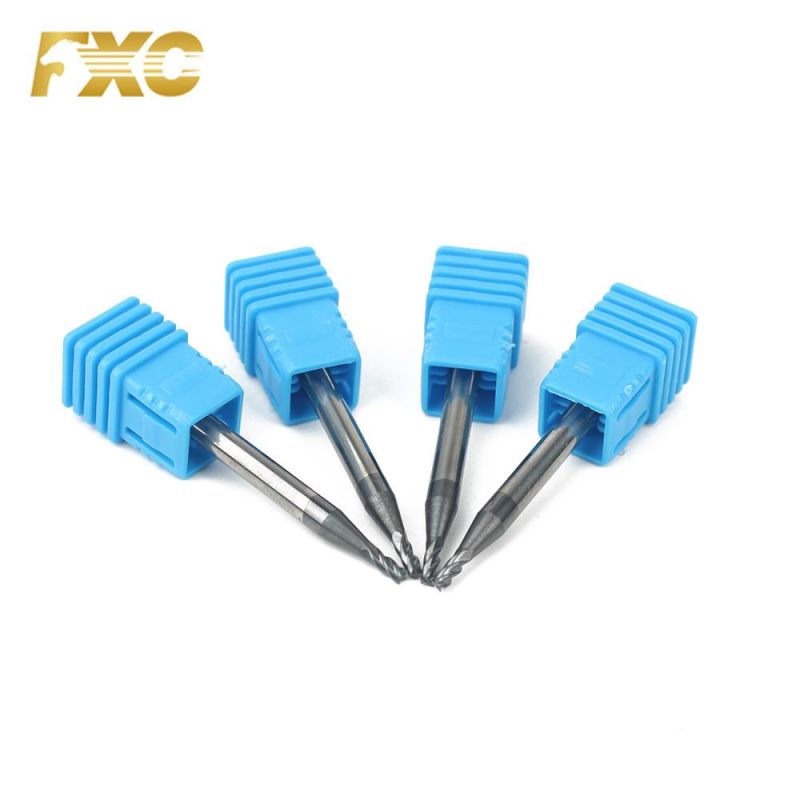 Tungsten Carbide 4 Flutes Micro Flat HSS End Mill Cutter