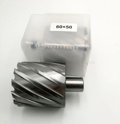 HSS Magnetic Drill Annular Cutter 60mm Depth with Weldon Shank