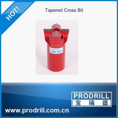 7 Degree Rock Drilling Tapered Cross Bits