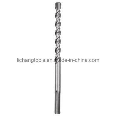 SDS Max Drill Bit with Flat Head and Double Flute