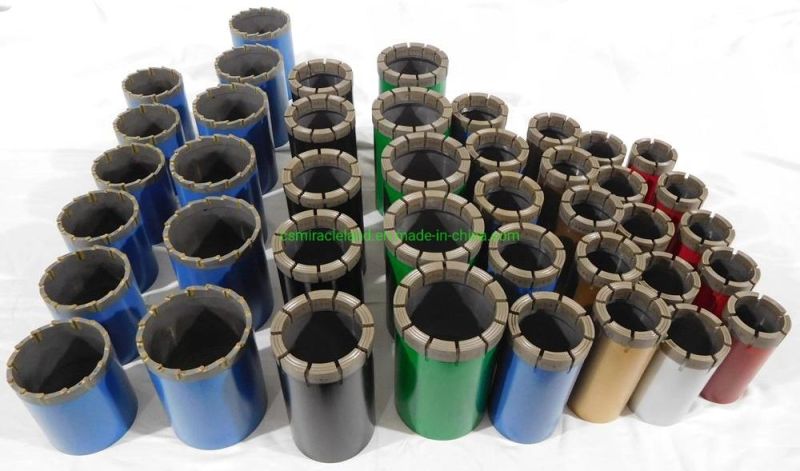 Mineral Exploration Diamond Core Drill Bits (BQ NQ HQ PQ T2 T6)