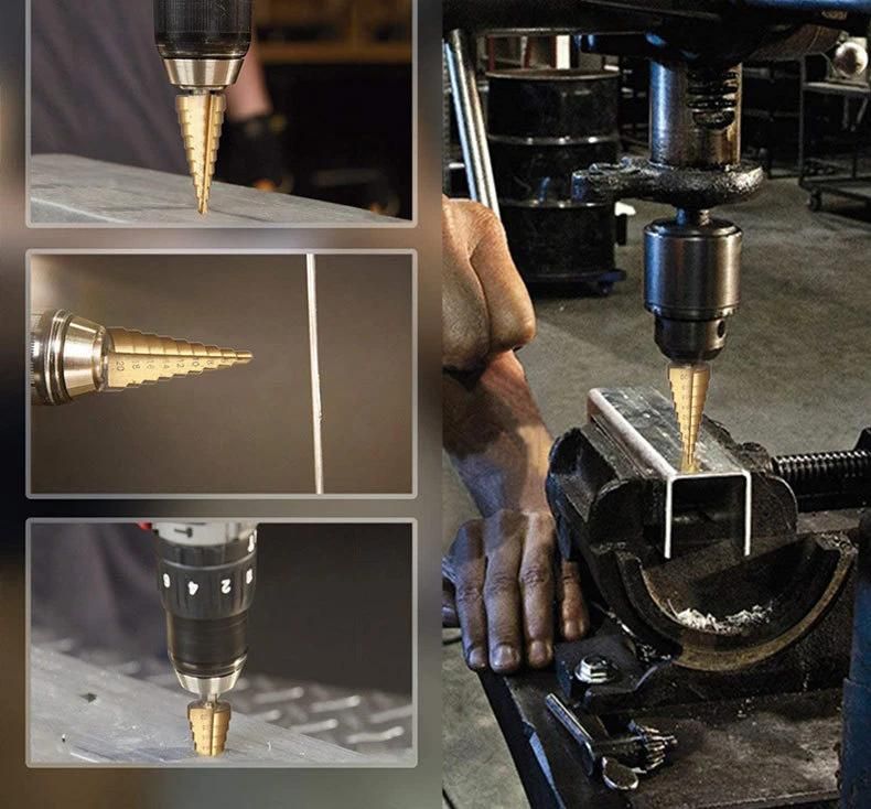 Non Standard Subland HSS Step Drill Bit for Screw (SED-SD-NSS)