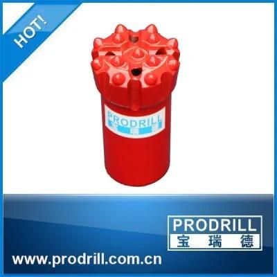 Q13 76mm T45 Drop Center Threaded Rock Button Drill Bits