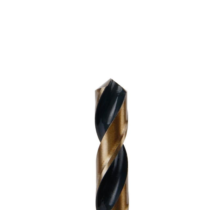 DIN338 HSS Twist Drill Bit with White and Amber Color