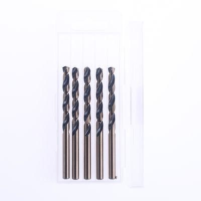 DIN338 Best HSS Twist Drill Bit Set with Black and Amber Coated
