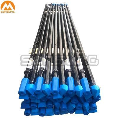 Hex22 Hex25 Drill Steels Integral Bar Rod for Stone Quarry