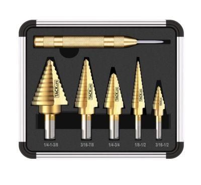 Classic Titanium Step Drill Bit Set