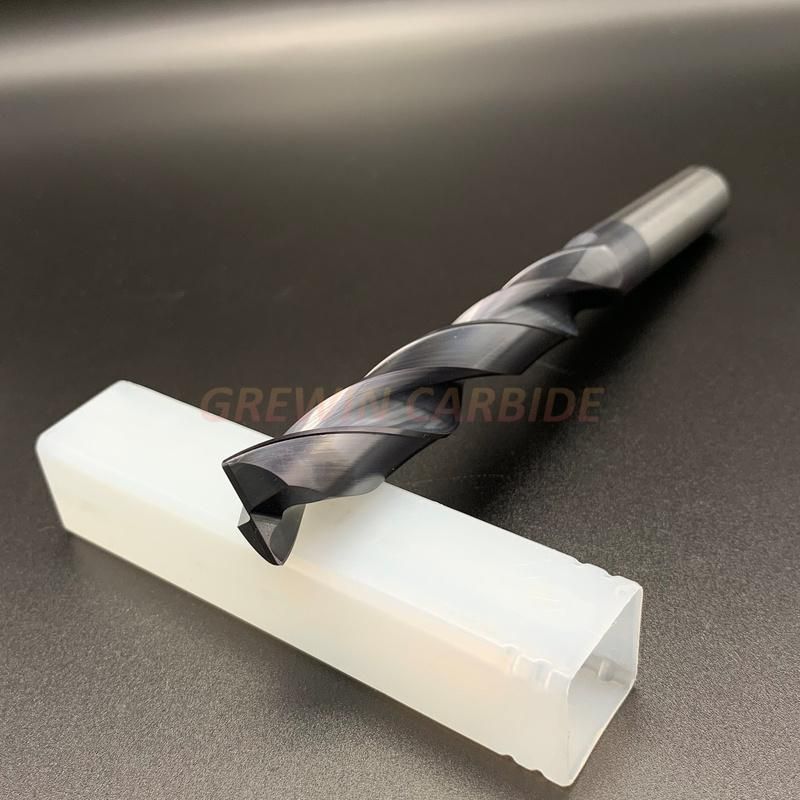 Gw Carbide - High Quality 2 Flute Tungsten Titanium Solid Carbide Drill Bits