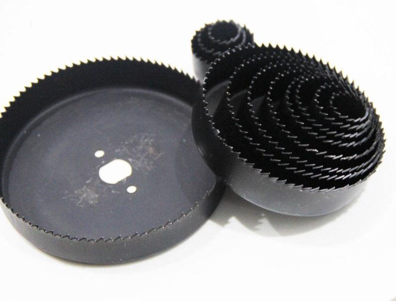 19PCS Carbon Steel Hole Saw Kit for Wood, Plywood, Drywall, PVC etc