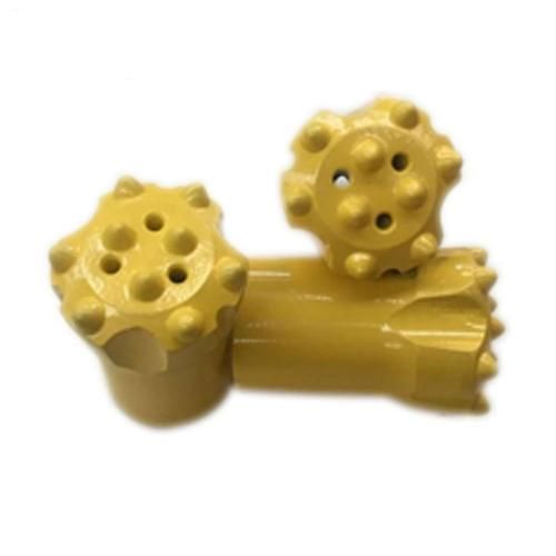 Long Drilling Footage R35-48mm Thread Button Bits for Gold Mines