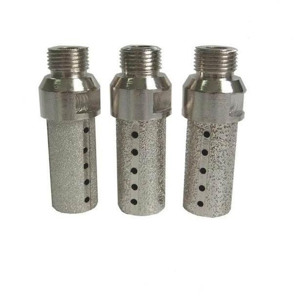 Diamond Brazed Finger Bits for Granite Stone