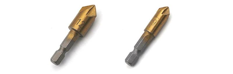 Z-Lion HSS Countersink Deburring Stainless Steel Drill Bit for Wood/Plastic Hole Saw Drilling