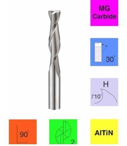 9PCS HSS Doubled End Mills Set (GM-dB059)