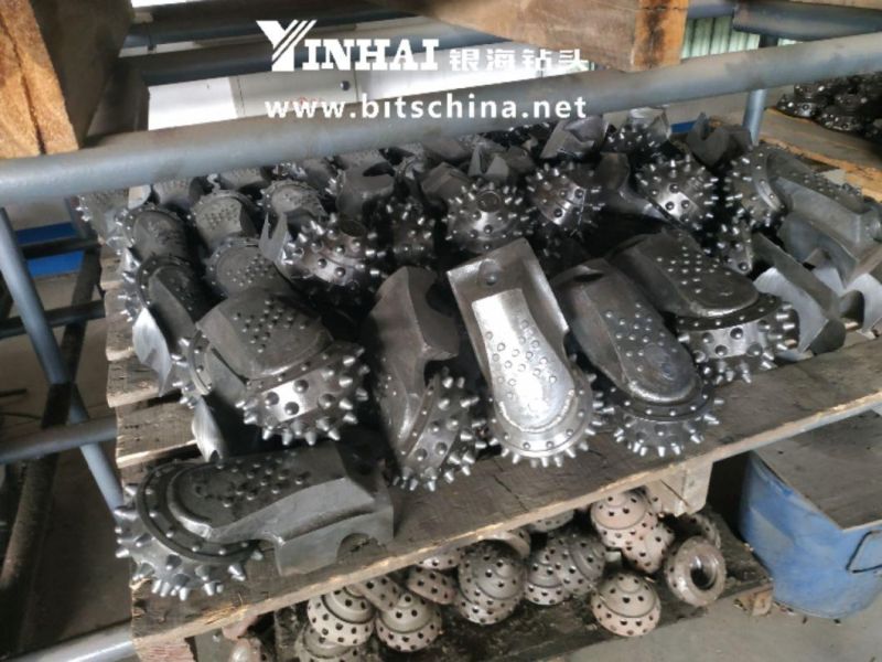 8 1/2" Tri-Cone Bit and Single Roller Cone Rotary Bit Assembly Bit, Special for Piling Bit in Hard Stratum
