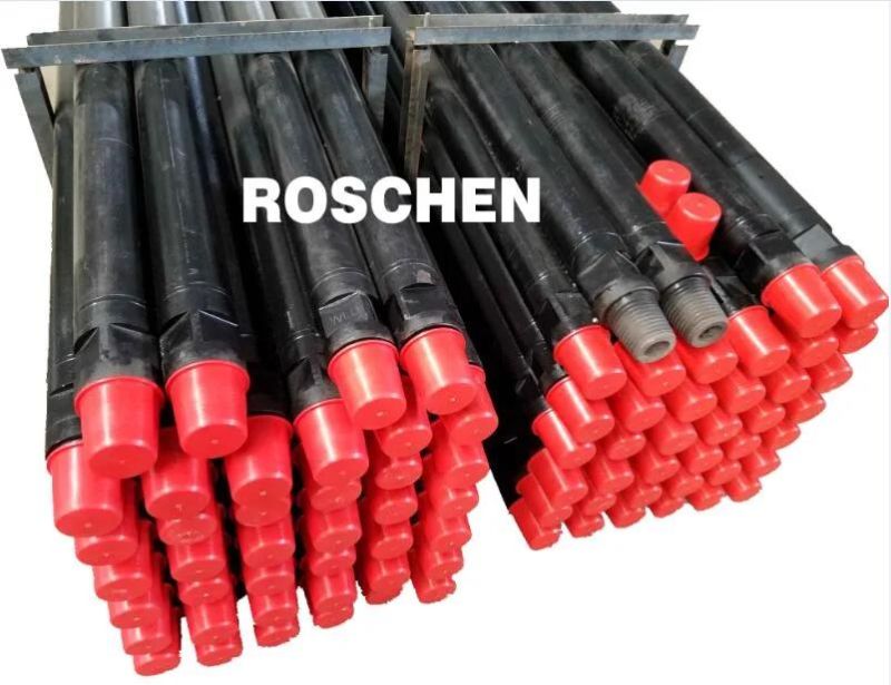 Drill Rod Drill Pipe API Reg Thread 2-3/8", 2-7/8", 2-7/8 If, 3 1/2" for The DTH Hammer Blast Rock Hole Drilling