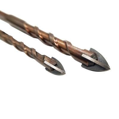 Cross Carbide Tipped Drill Bits with Hex Shank for Drilling Glass Tile Porcelain