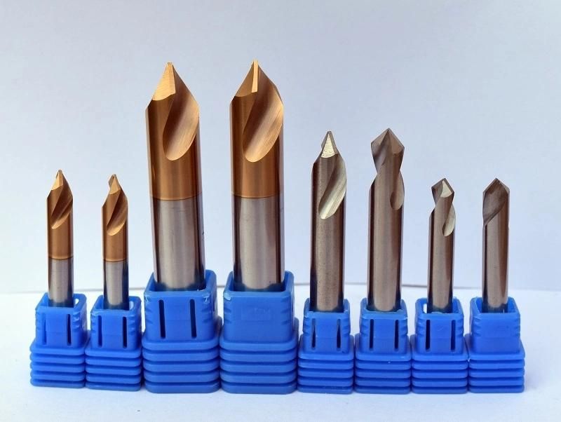 Tungsten Carbide High Hardness 90 Degrees Spot Drilling Bits