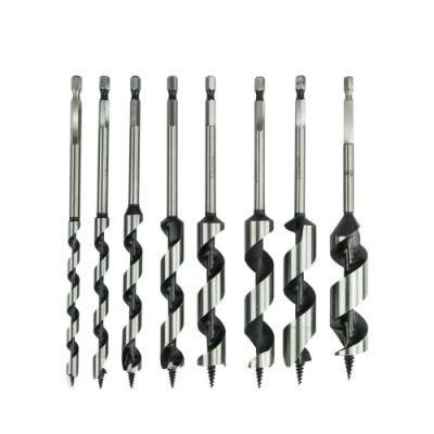 5PCS 230mm 6, 8, 10, 12, 14mm Deluxe Auger Drill Bit Set Set Long Ship Wood Hole Cutter Drill Bits Set Woodworking Tool