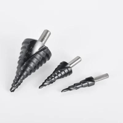 Step Drill Titanium Coated Double Cutting Blades with High Performance