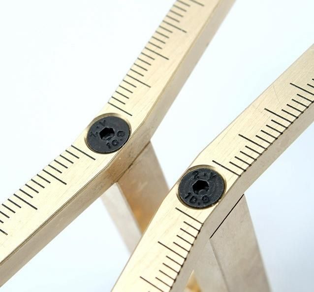 Woodworking Dovetail Dovetail Gauge, Planning Industrial Spacing Gauge, Scriber, Mortise and Tenon Drawing Gauge Large-Size Decoration Scriber