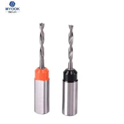 Solid Alloy Row Bit Technology Type 1 Through Hole Drill Woodworking Row Bit Row Bit