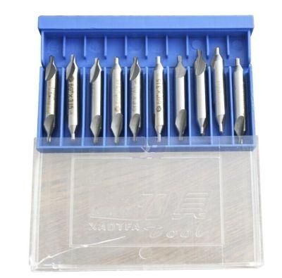 DIN333 HSS Drills a Type 10PCS HSS Center Drill Bits Set in Plastic Box (SED-CDA10)