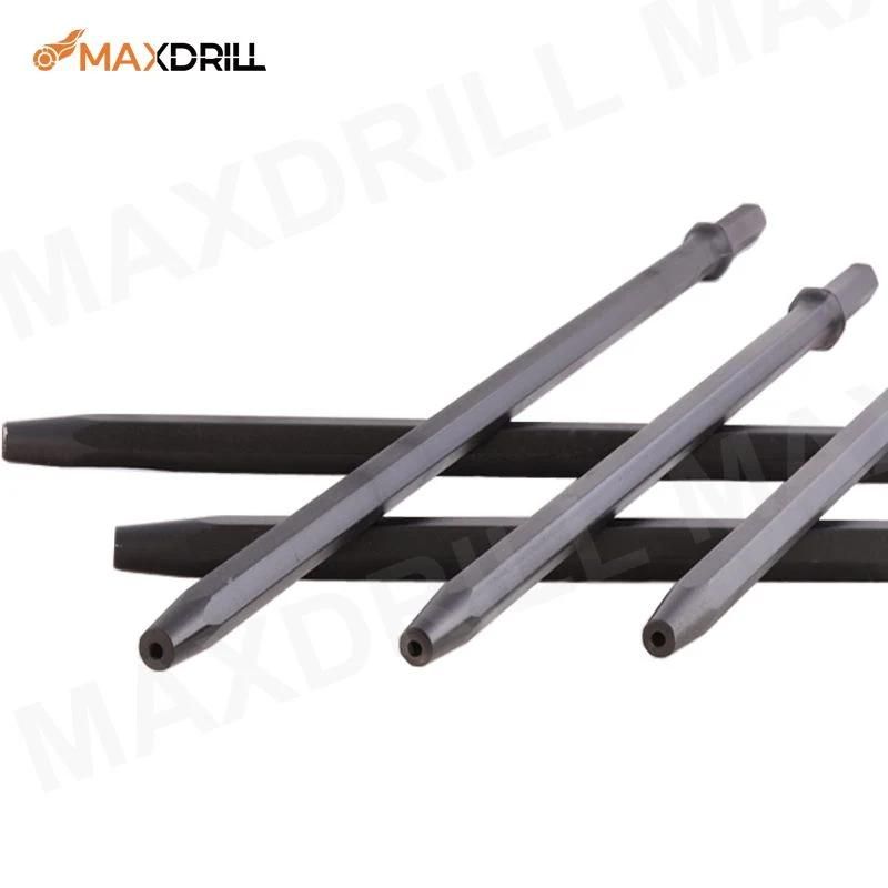 Maxdrill 11° Taper Drill Rod 800mm for Quarry