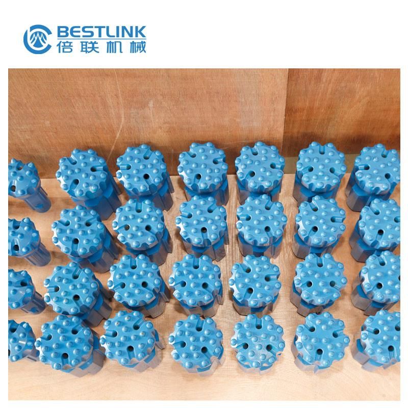 T38 76mm Retrac Button Bits with Ballistic Buttons