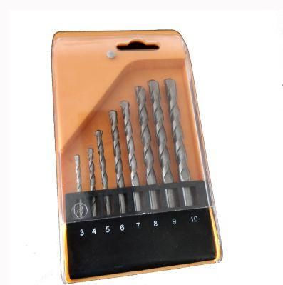 8 Pieces Masonry Twist Drill Bits Set