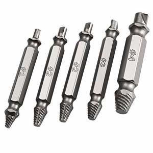 HSS Power Tools Drill Bits Factory Customized 5PCS Screw Extractor Drill Bit