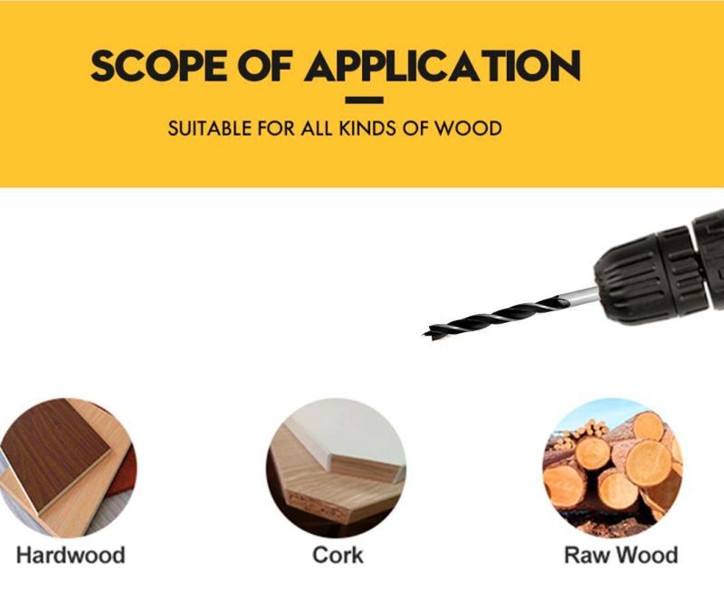 Pegatec Manufacturer Carbide Step Drill Bit for Woodworking