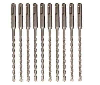 10PCS 3/8&quot; X8&quot; Drill Bit Set SDS Plus Rotary Hammer Concrete Masonry Carbide Tip