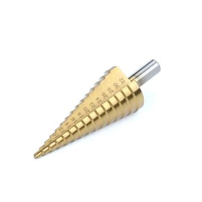 Power Tools Drill6-60mm Carbide Tipped Marble Triangle Step Drill Bits