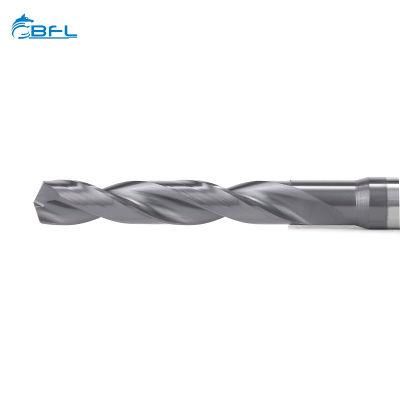 Bfl Frese Tungsten Carbide Twist Drill Bits 5xd Solid Carbide Drills Overlength 74-118mm HRC 55