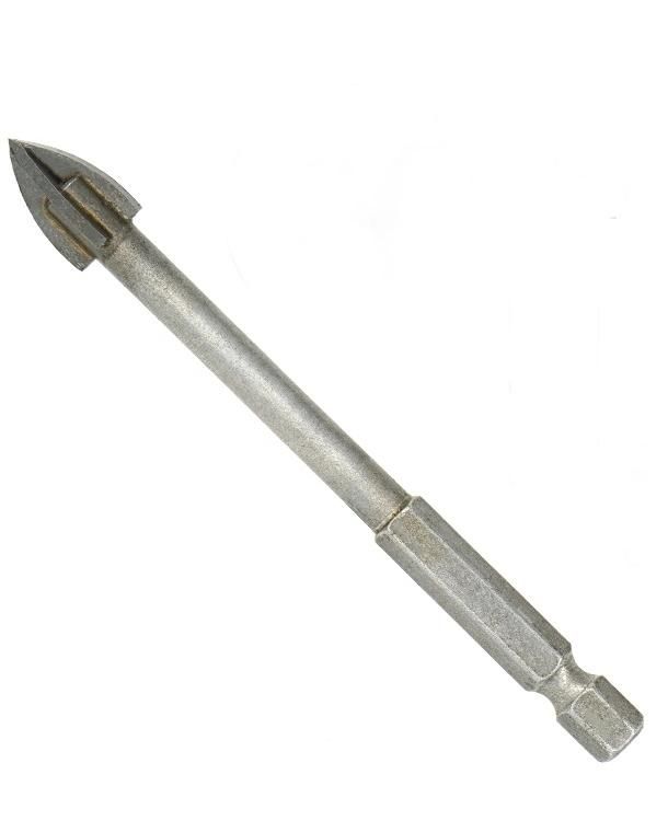 Glass Drill Bits Hex Shank Chrome Coated (GD-005)