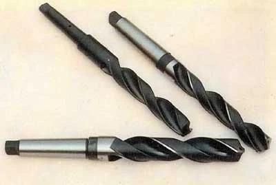 HSS Taper Shank Twist Drills Milled Black Finish