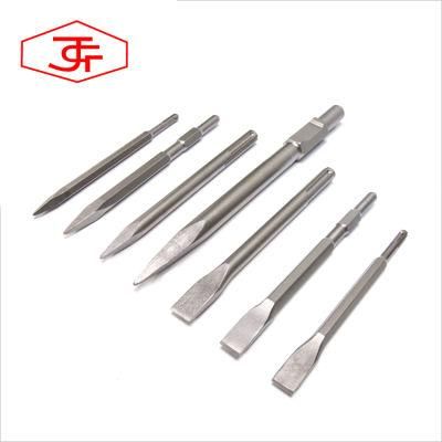 OEM 40 Cr Sand Blasted SDS Plus Chisel for Brick Wall Concrete Drilling