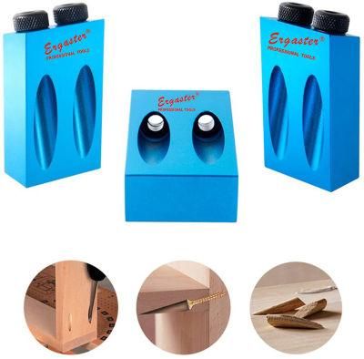 14PCS Dual Pocket Hole Woodwork Oblique Guides with 6/8/10mm Drive