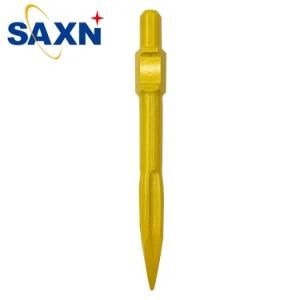 Factory Direct Sales 30*400mm Yellow pH65 Point Chisel for Concrete