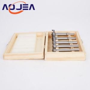 Hand Tool 5PCS Forstner Boring Bit Wood Drill Bits Set in Wooden Box