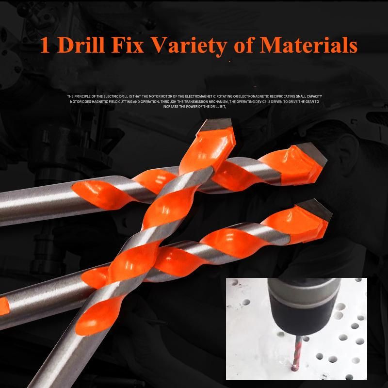Premium Grade Multifunction Drill Bits Ceramic Wall Tile Marble Glass Punching Hole Saw Drilling Bits Working for Power Tools